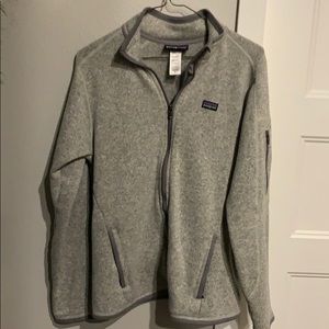 Grey Patagonia Zip Up